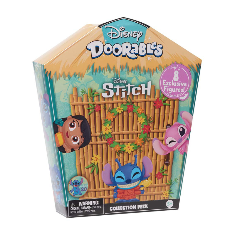 Disney - Doorables Stitch 8 Collectible Figures