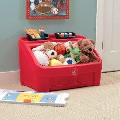 Step2 2 In 1 Toy Box & Art Lid - Red