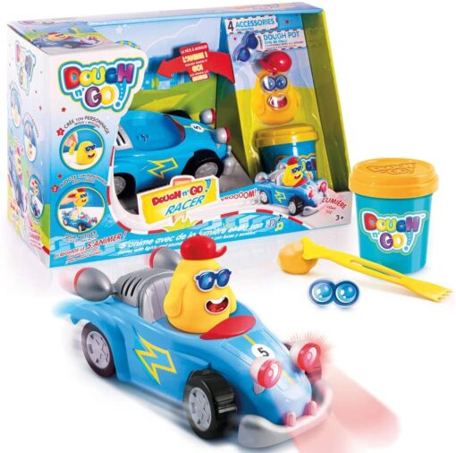 DOUGH'N GO Blue car and plasticine character to create - DP 028-RT