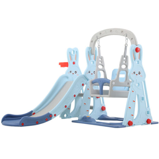 Children Plastic Slide & Swing Toys Rabbit SIZE 143 X 140 X 110 CM