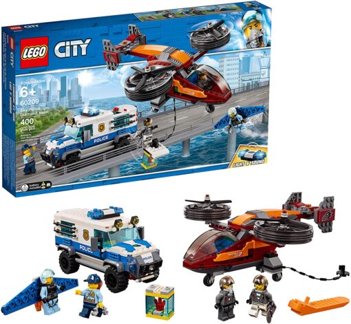 LEGO City Sky Police Diamond Heist Building Kit 60209