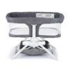 Pamo Babe 2in1 Bassinet Quick Foldable Travel Crib Portable Rocking Bassinet (Gray)
