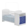 Wooden Baby Crib/Dresser –Blue 0516 Brazil