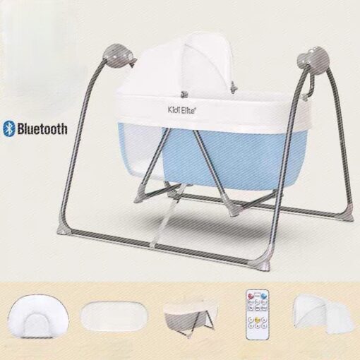 Baby Electric Cradle Bed With Bluetooth