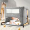 Portable Baby Bed For Newborn Stitching Large Bed