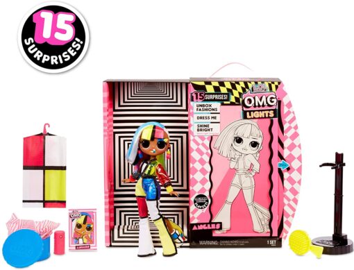 L.O.L. Surprise! O.M.G. Lights Angles Fashion Doll with 15 Surprises 565178