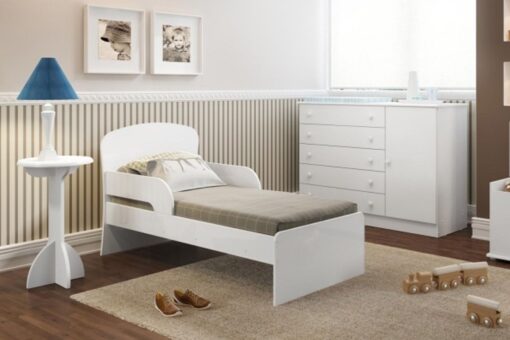 Toddler Bed Brazil Made 6070 White Color