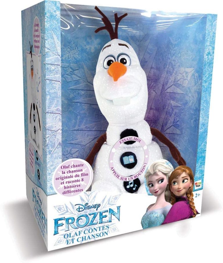 IMC Toys 17016 Disney Frozen Tales and Songs Olaf, Interactive Soft Toy