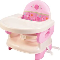 Summer Infant Deluxe Comfort Folding Booster Seat, Pink SI13060