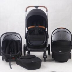 BURBAY baby stroller 3 in 1 with car seat carry cot