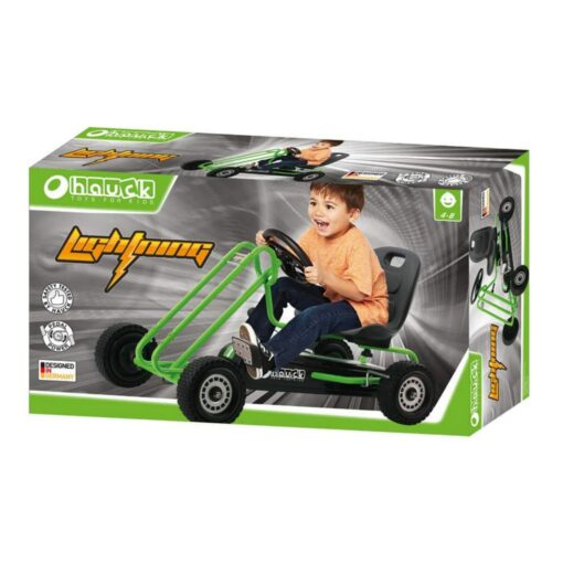 Hauck - Kids Lightning Go Cart - Green - 901056
