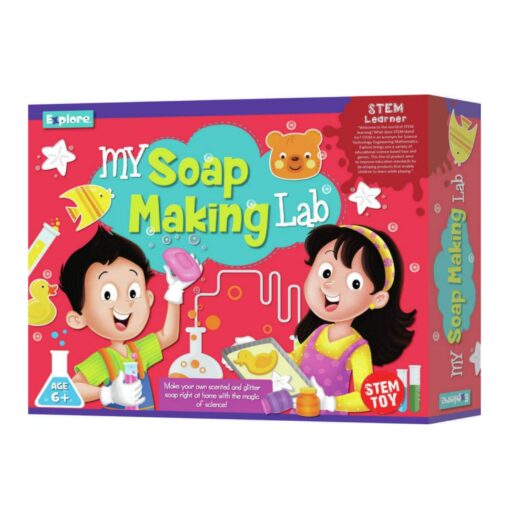 Explore My Soap Making Lab Learning & Educational Activity Toy Kit