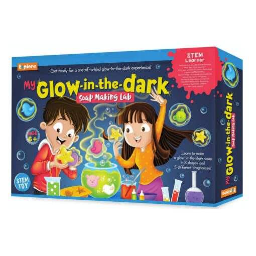 Explore My Glow-in-The-Dark Soap Making Lab Learning & Educational Toy