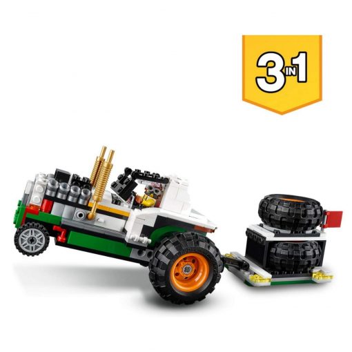 LEGO - Creator 3-in-1 Monster Burger Truck Toy Off Roader - 31104
