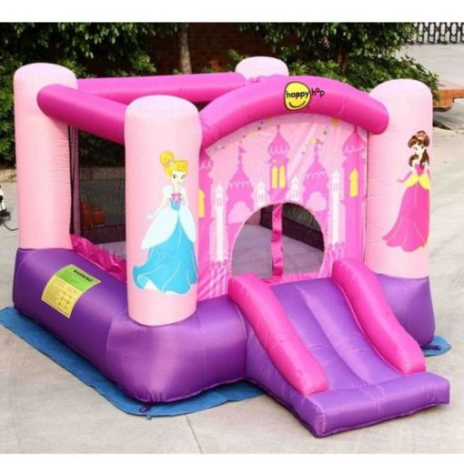Happy Hop - Princess Slide & Hoop Bouncer - 300 x 225 x 175 cm