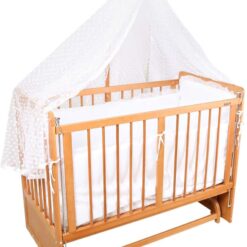 Mon Ami Wooden Baby Crib Swing TY-242