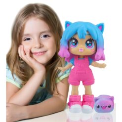 Bubble Trouble - Squishy and Scented Doll - Bubble Gum Kitty
