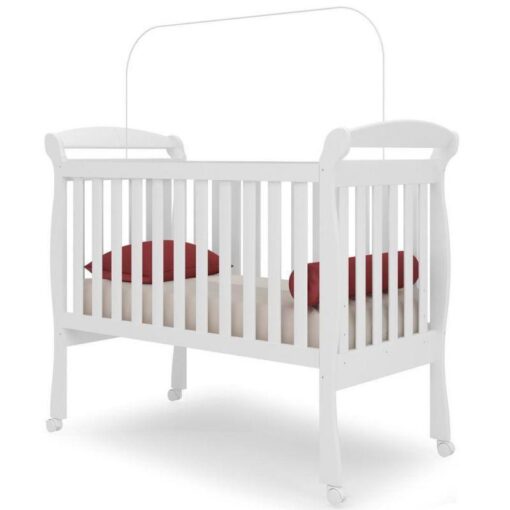 American Cradle Crib Charm White Gloss -Encanto 10041