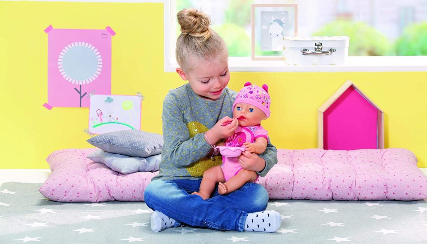 Baby Born Interactive Doll Girl Soft Touch - Toys 4 You