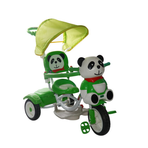 Bear Tricycle With Umbrella For Kids Green