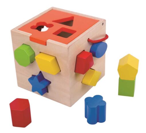 Tooky Toy - Shape Sorter with Colours