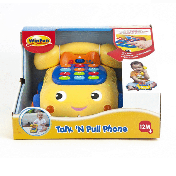 Winfun Win-Talk 'N Pull Phone 0663-01