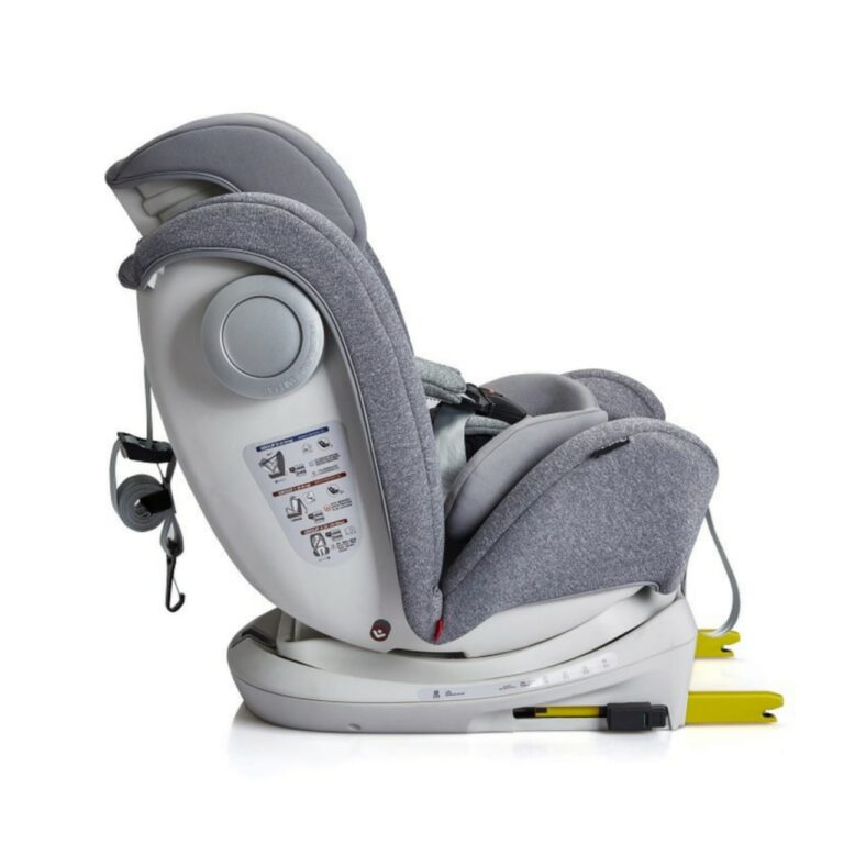 S62 AngelCare Isofix Rotating Carseat Gray