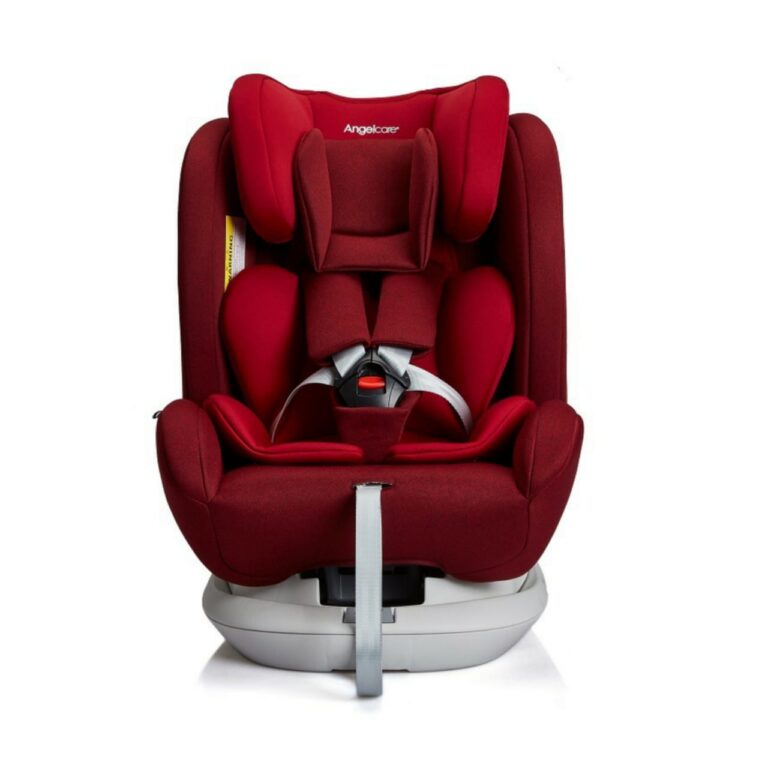 AngelCare Isofix Rotating Carseat Red S62