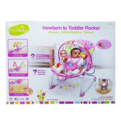 Mastela Newborn to Toddler Rocker for babies pink