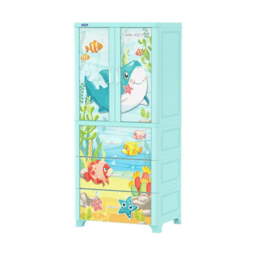 Kids & Adults Plastic Cabinet Drawers Big Size 1158-C/NEMO
