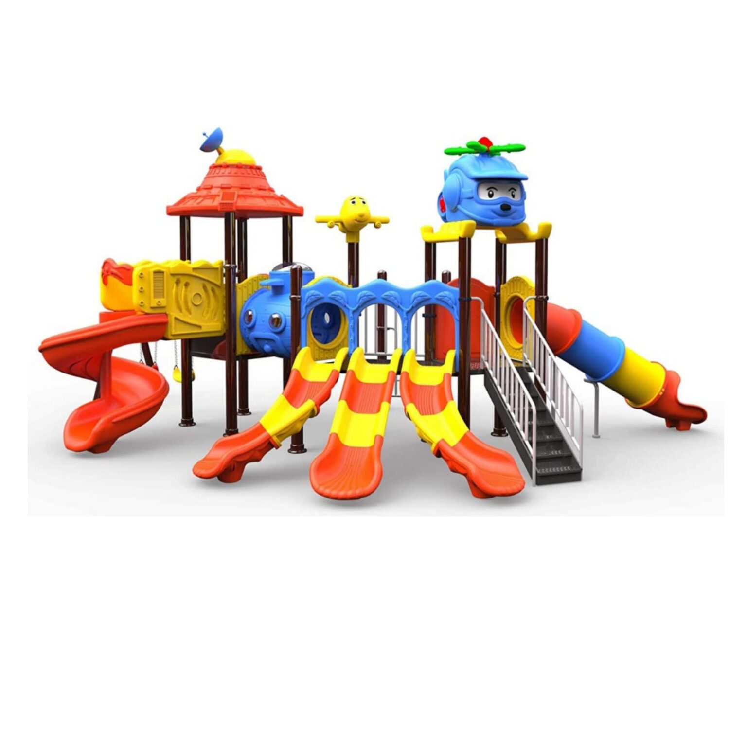 Outdoor Amusement play area cool plastic playground set Toys 4You Store