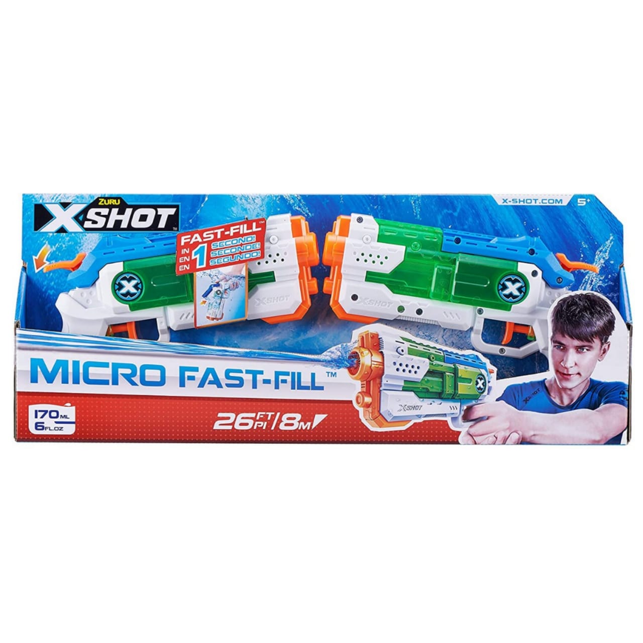 X-shot Excel Combo Pack - Two Hawk Eye & Two Micro Blasters By