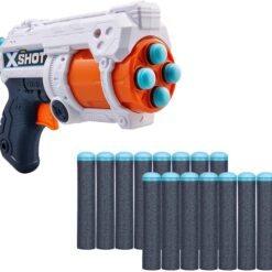X-Shot Zuru Excel Fury 4 Foam for Darts, Multi-Colour, 36377, 16 Darts
