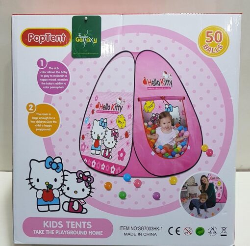 Hello Kitty Tent House Suitable for 2 yrs+