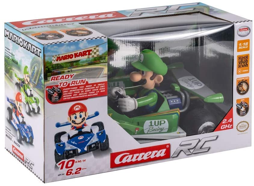 Carrera - R/C Mario Kart Circuit Special Luigi - Toys 4You Store