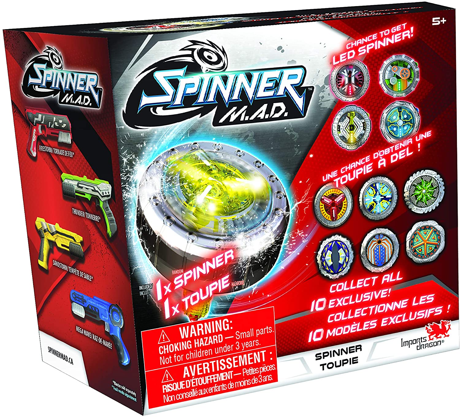 Toupie Spinner M.A.D. Deluxe Battle Pack