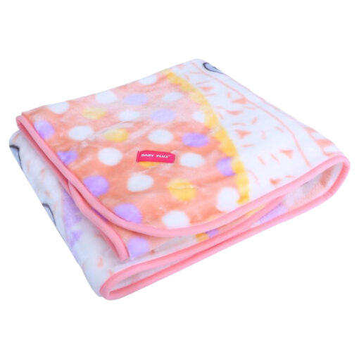 Dots Design Baby Blanket - Pink