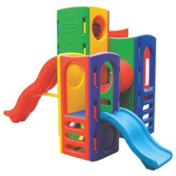 TFU Play House W/ Hiding Cells & Slides, Assorted Color