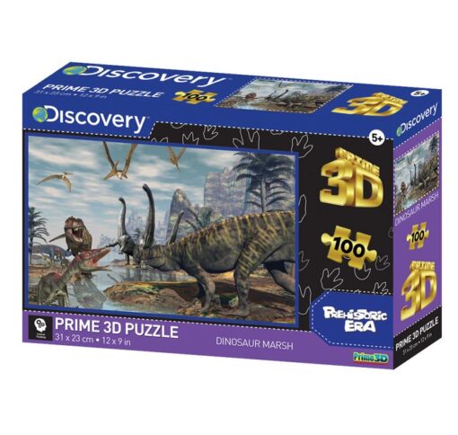 Prime 3D Puzzles Dinosaur March 100pc