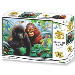 Prime 3D - Howard Robinson Licensed Jungle Buddies 3D Puzzle 48 Pcs