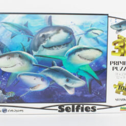 Prime3D - Shark Selfie 3D Puzzle - 100 Pcs