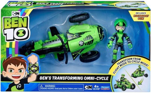 Ben10 Transforming Omni Cycle with Figure-77400E