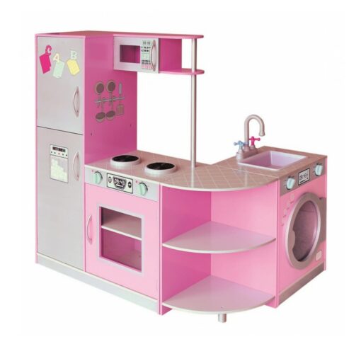 Pink Kitchen Dollhouse Sha - 171004