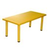 Rectangular Table for Kids Yellow
