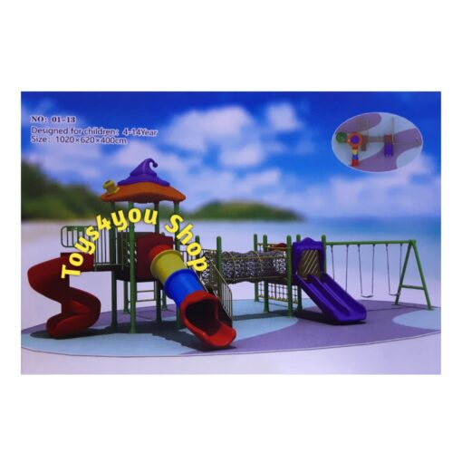 Kid’s Outdoor Playground Set Slide Dome /Swing With Tunnel No: 01-13