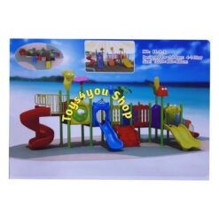 Outdoor Playground Set Slide With Tunnel No: 01-1-1