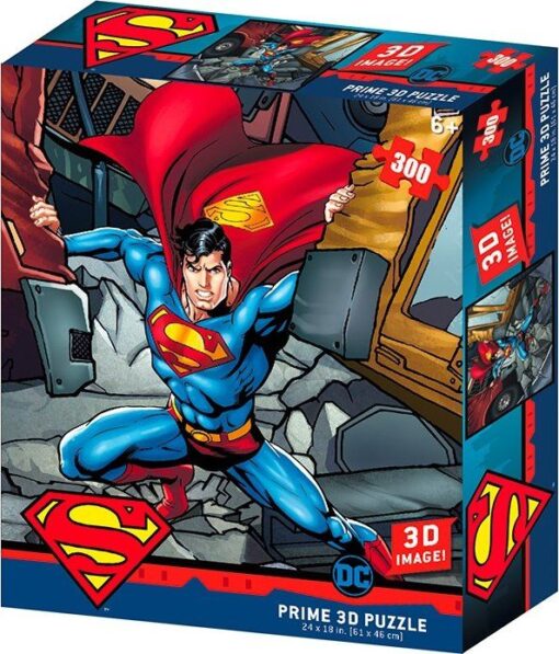 Prime 3D Puzzles Superman Strength 300pc