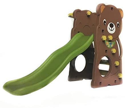 Bear Slide Outdoor Side With Basketball - Chd-160