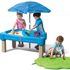 Step2 Cascading Cove With Umbrella Water Table 850900