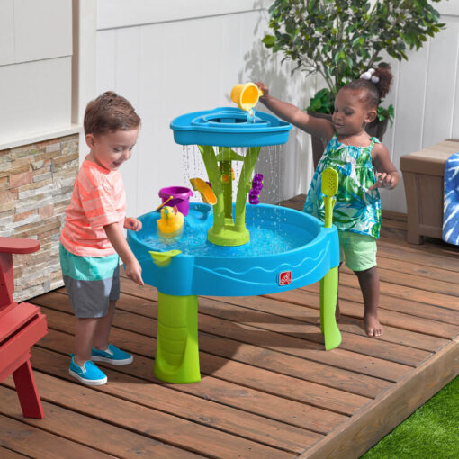 Step2 Summer Showers Splash Tower Water Table for Kids - 897400